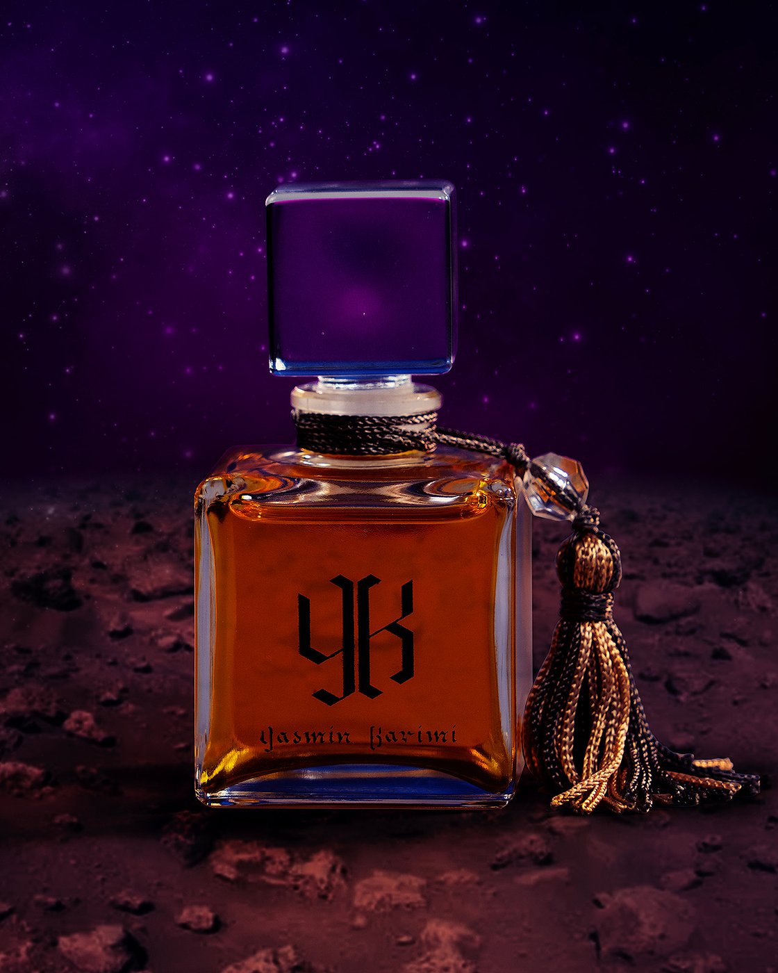 Perfume bottle, product photography